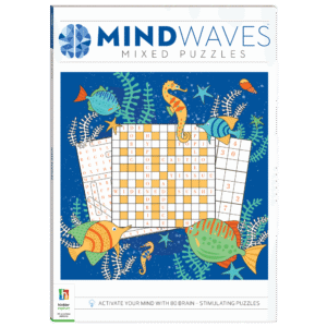 Mindwaves Puzzle Book Mixed Puzzles