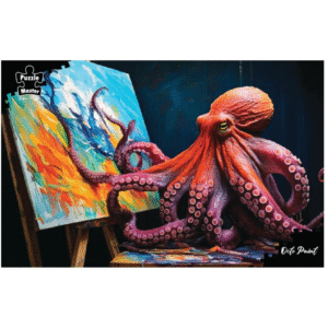 Puzzle Master 1000-Piece Jigsaw Puzzle "Octo Paint"
