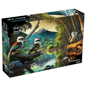 Puzzlemaster 1000-Piece Jigsaw Puzzle "Kookaburra Laughs"