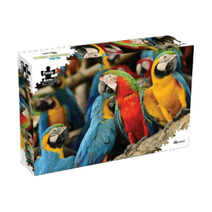 Puzzlemaster 1000-Piece Jigsaw Puzzle "Macaws" (Save the Planet Series)