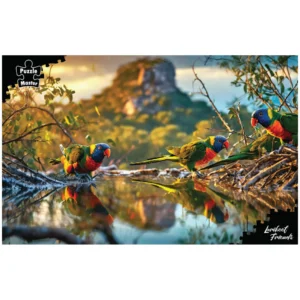 Puzzlemaster 1000-Piece Jigsaw Puzzle "Lorikeet Friends 2.0"