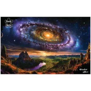 Puzzlemaster 1000-Piece Jigsaw Puzzle "Wonders Above"