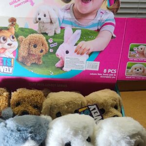 Plush Pet Sensory Toy Dog