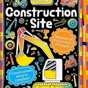 Scratch & Draw Construction Site