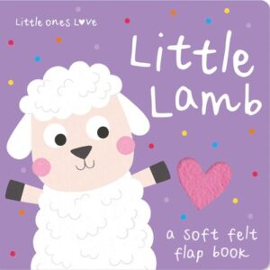 Little Ones Love - Little Lamb - Soft Felt Flap Book
