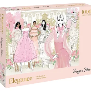 Elegance: 1000 Piece Puzzle - The Beauty of French Fashion