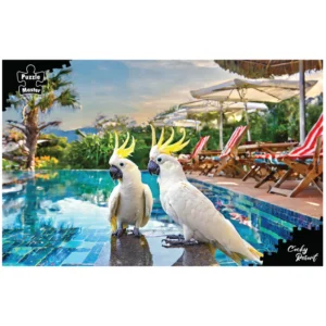 Puzzlemaster 1000 Piece Jigsaw Puzzle "Cocky Resort"