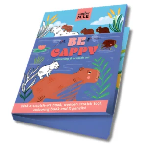 Be Cappy: Colour & Scratch Book