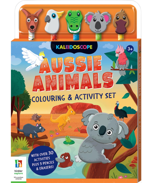 Aussie Animals Colouring & Activity Set