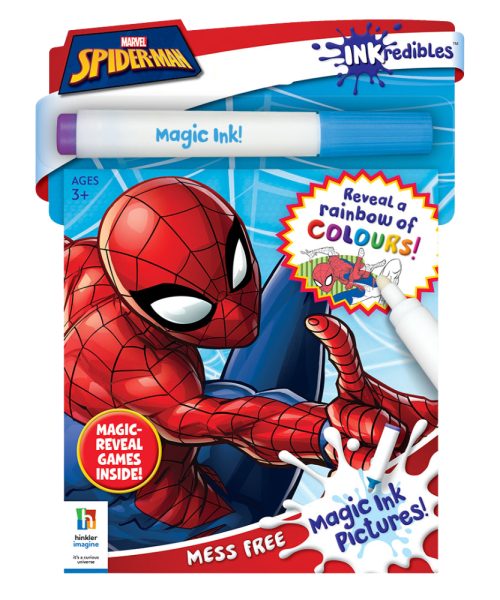 Inkredibles Magic Ink Spiderman