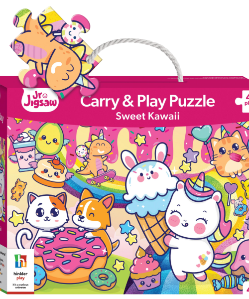 Junior Jigsaw Carry & Play Sweet Kawaii