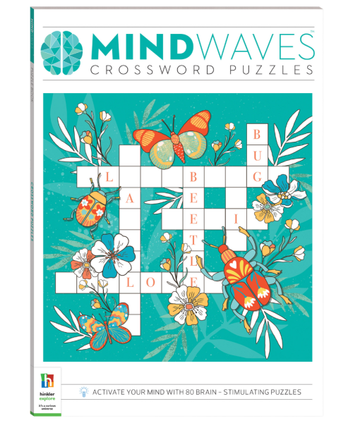Mindwaves Puzzle Book Crosswords