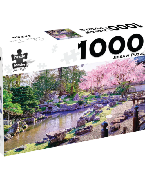 Puzzle Master 1000-Piece Jigsaw Puzzle “Sakura Trees, Japan”