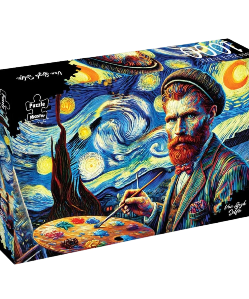 Puzzle Master 1000-Piece Jigsaw Puzzle “Van Goh Selfie”