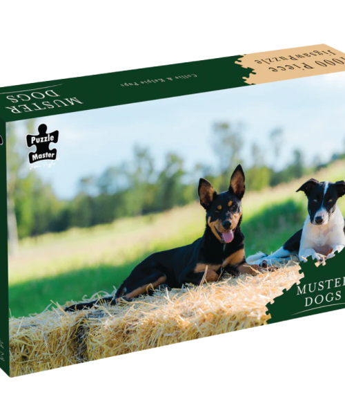 Puzzlemaster 1000-Piece Jigsaw Puzzle “Best Mates” (Muster Dogs Series)