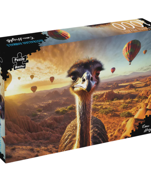 Puzzlemaster 1000-Piece Jigsaw Puzzle “Emu Heights”