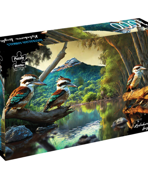 Puzzlemaster 1000-Piece Jigsaw Puzzle “Kookaburra Laughs”