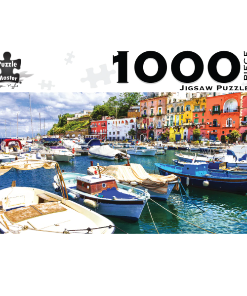 Puzzlemaster 1000-Piece Jigsaw Puzzle “Procida Italy”